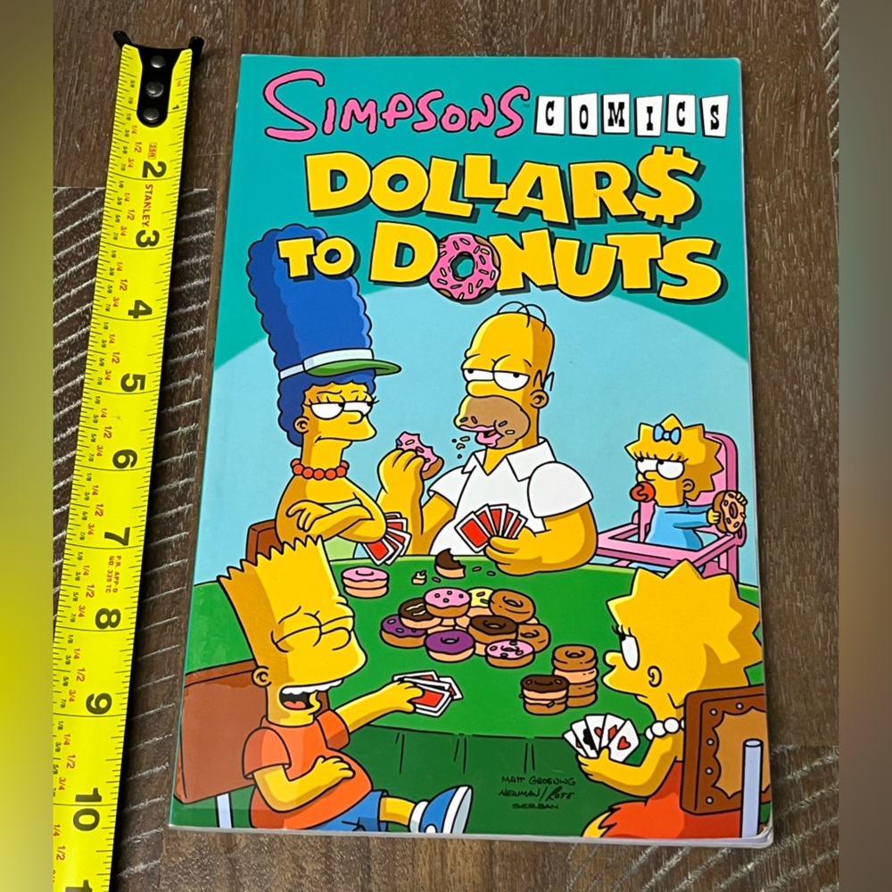 The Simpsons Comics Dollars to Donuts Comic Books